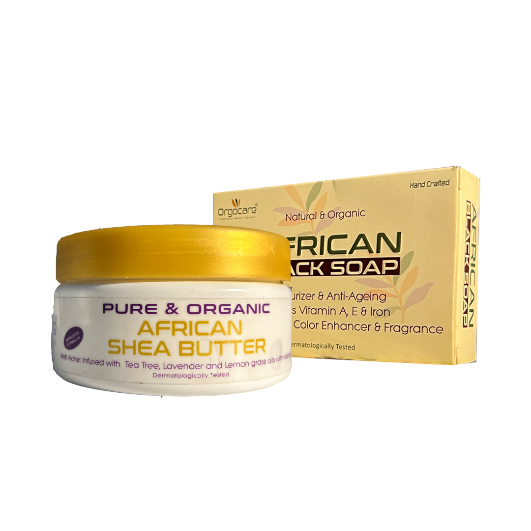 African Black Soap and Anti Acne Shea Butter