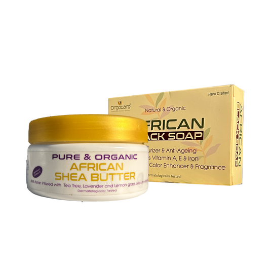 African Black Soap and Anti Acne Shea Butter