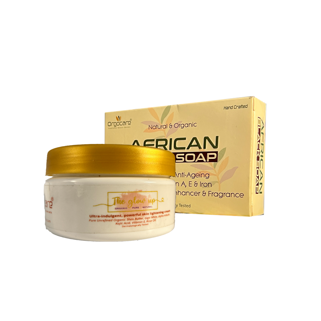 Glow Up Shea Butter and African Black Soap